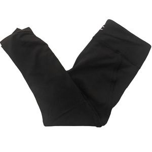 Champion Powertrain Medium Black Leggings Workout Gym Yoga Run Walk Pocket